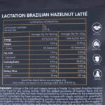 Lactation Hazelnut Latté Close-up