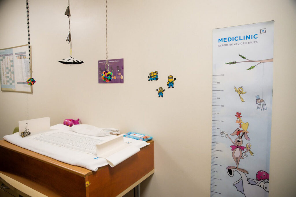 Soli-Soli-Deo-Gloria-Bella-Mediclinic-Kloof-Appointment-room-for-baby